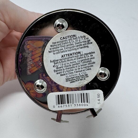 Bath & Body Works 1.3oz Candle Holders Lot of 5 Turkey Snowflake Pumpkin Holiday - Picture 7 of 13